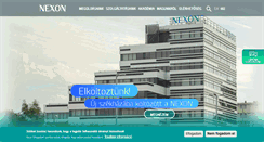 Desktop Screenshot of nexon.hu