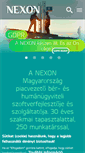 Mobile Screenshot of nexon.hu