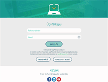 Tablet Screenshot of nexonline.nexon.hu